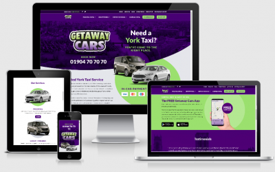 Getaway Cars New Look Website